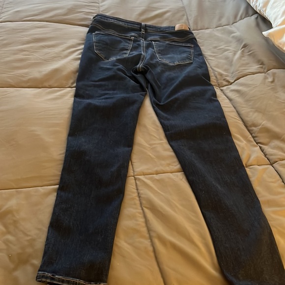 American Eagle Outfitters next level stretch hi-rise jeggings size 10 long EUC - Picture 6 of 9